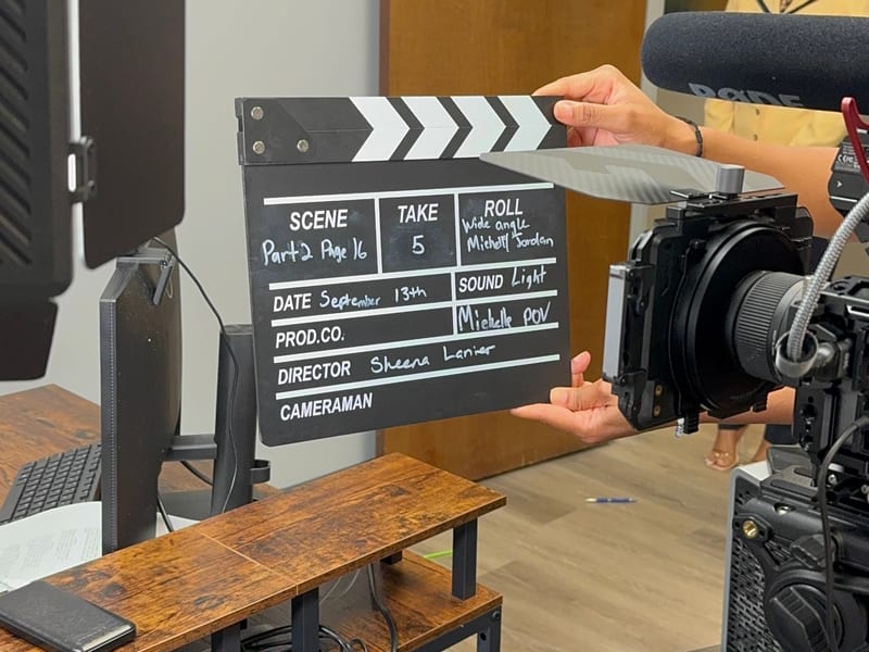 On set — Summer Affairs Season 1